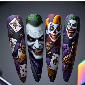 Joker Nails